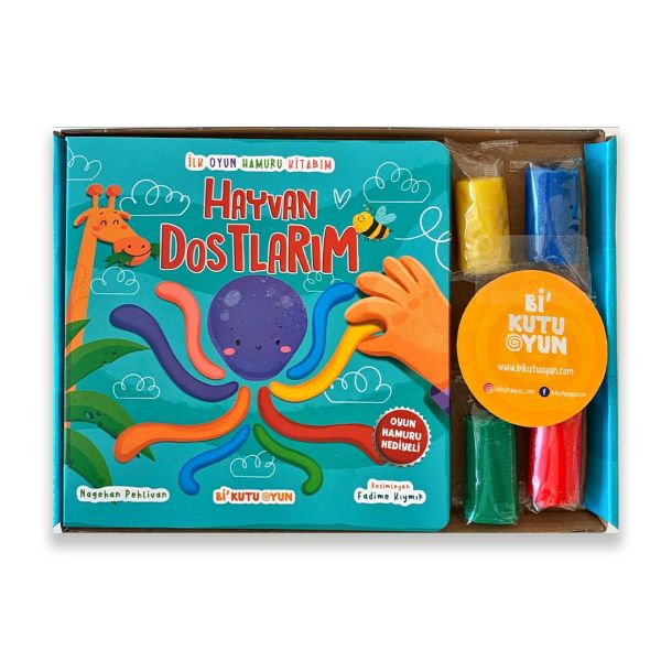 İlk Oyun Hamuru Kitabım – Hayvan Dostlarım (Oyun Hamuru Hediyeli) İlk Oyun Hamuru Kitabım – Hayvan Dostlarım (Oyun Hamuru Hediyeli)