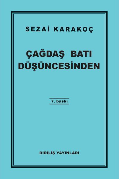 Çağdaş Batı Düşüncesinden Çağdaş Batı Düşüncesinden