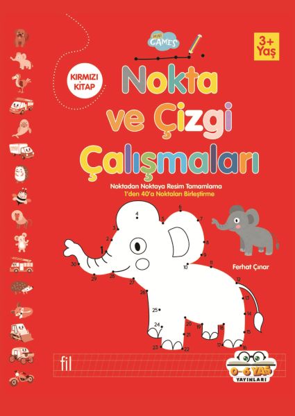 Nokta ve Çizgi Çalışmaları Kırmızı Kitap Nokta ve Çizgi Çalışmaları Kırmızı Kitap