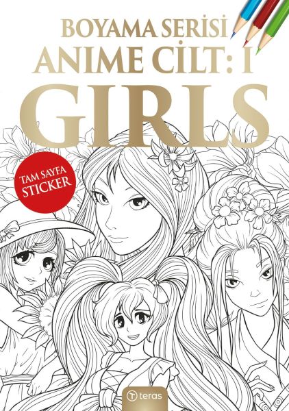 Anime Boyama Cilt I Girls Anime Boyama Cilt I Girls