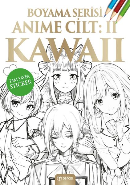 Anime Boyama Cilt II Kawaii Anime Boyama Cilt II Kawaii