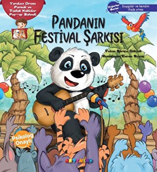 Pandanın Festival Şarkısı Yaratıcı Drama Parmak ve Tuzluk Kuklalar Pop-up Sahneli Pandanın Festival Şarkısı Yaratıcı Drama Parmak ve Tuzluk Kuklalar Pop-up Sahneli