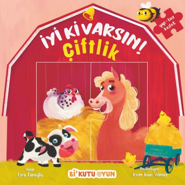 İyi ki varsın Çiftlik (Yapbozlu Kitap) İyi ki varsın Çiftlik (Yapbozlu Kitap)