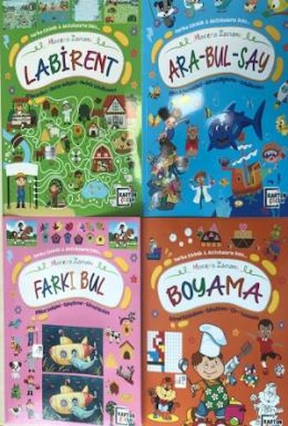 Macera Zamanı (4 Kitap Takım) Macera Zamanı (4 Kitap Takım)