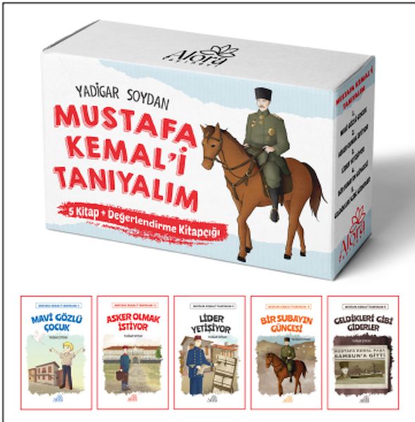Atatürk- Mustafa Kemali Tanıyalım (Renkli -5 Kitap) Atatürk- Mustafa Kemali Tanıyalım (Renkli -5 Kitap)