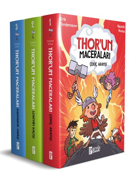 Thor'un Maceraları (3 Kitap) Thor'un Maceraları (3 Kitap)