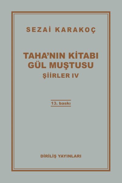 Şiirler 4 - Tahanın Kitabı Gül Muştusu Şiirler 4 - Tahanın Kitabı Gül Muştusu