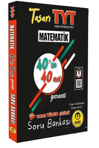 Tasarı TYT Matematik 40 ta 40 Net Soru Bankası Tasarı TYT Matematik 40 ta 40 Net Soru Bankası