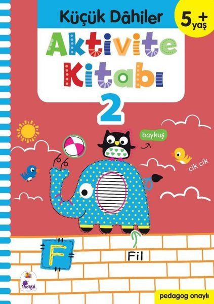 Küçük Dahiler Aktivite Kitabı 2 (5+ Yaş)