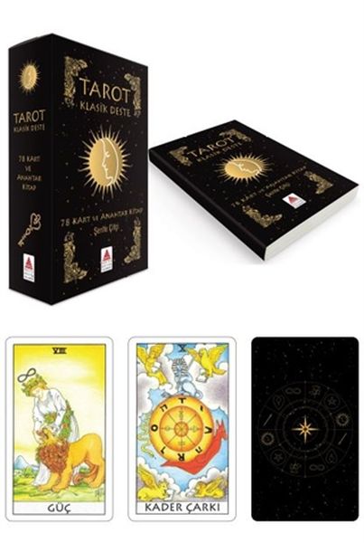 Tarot Klasik Deste, 78 Kart ve Anahtar Kitap Tarot Klasik Deste, 78 Kart ve Anahtar Kitap