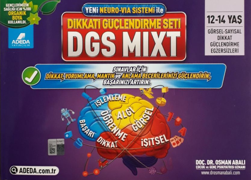 Dikkati Güçlendirme Seti Mixt 12-14 Yaş Dikkati Güçlendirme Seti Mixt 12-14 Yaş