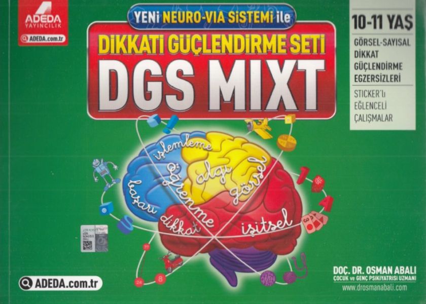 Dikkati Güçlendirme Seti Mixt 10-11 Yaş Dikkati Güçlendirme Seti Mixt 10-11 Yaş