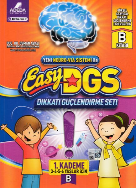EASY Dikkati Güçlendirme Seti 3-6 yaş B Kitapçığı EASY Dikkati Güçlendirme Seti 3-6 yaş B Kitapçığı
