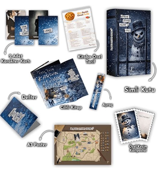 Ayaz - Kardan Adamın Külleri 2 (Kutulu Set) Ciltli Ayaz - Kardan Adamın Külleri 2 (Kutulu Set) Ciltli