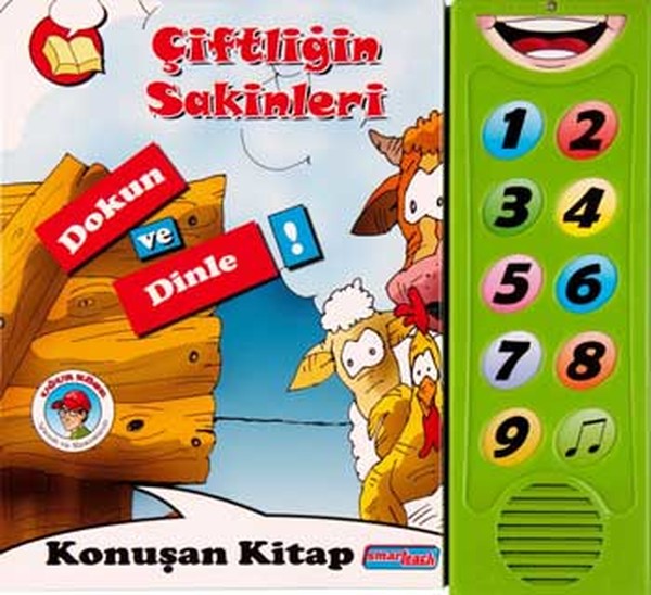 Çiftliğin Sakinleri Dokun ve Dinle Konuşan Kitap Çiftliğin Sakinleri Dokun ve Dinle Konuşan Kitap