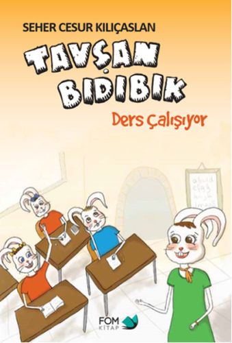 Tavşan Bıdıbık Ders Çalışıyor Tavşan Bıdıbık Ders Çalışıyor