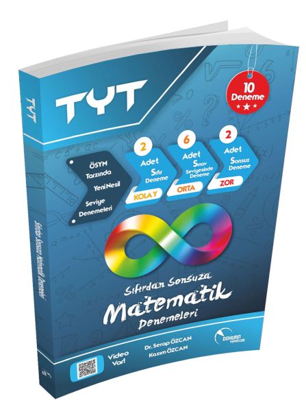 Doktrin Yayınları TYT Sıfırdan Sonsuza Matematik 10 lu Deneme