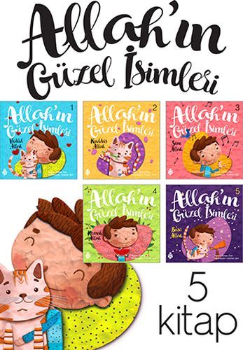 Allah'ın Güzel İsimleri Seti 1 (5 Kitap) Allah'ın Güzel İsimleri Seti 1 (5 Kitap)