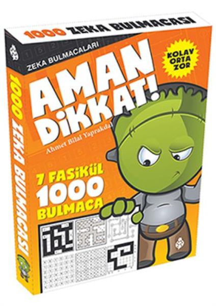 Zeka Bulmacaları Aman Dikkat (7 Fasikül) Zeka Bulmacaları Aman Dikkat (7 Fasikül)