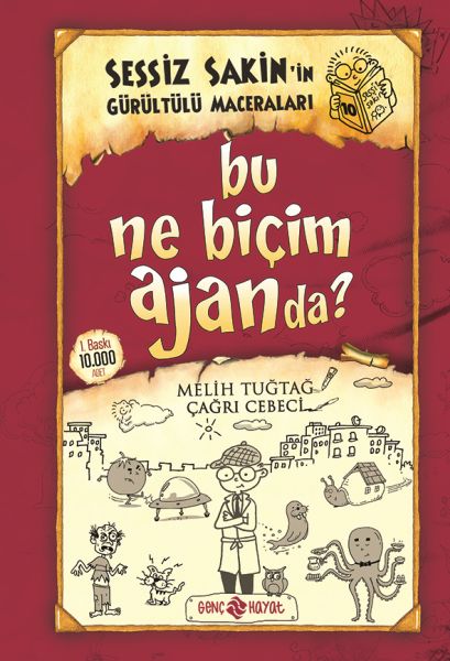 Sessiz Sakin'in Gürültülü Maceraları 10 - Bu Ne Biçim Ajanda? (Ciltli) Sessiz Sakin'in Gürültülü Maceraları 10 - Bu Ne Biçim Ajanda? (Ciltli)