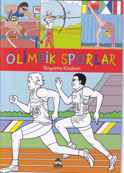 Olimpik Sporlar Boyama Kitabım Olimpik Sporlar Boyama Kitabım