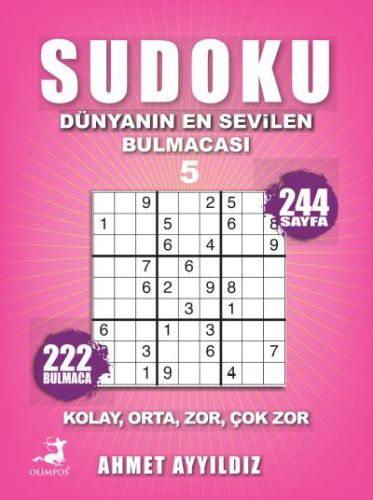 Sudoku Dünyanın En Sevilen Bulmacası 5 Sudoku Dünyanın En Sevilen Bulmacası 5