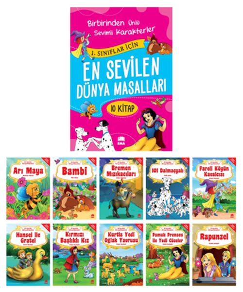En Sevilen Dünya Masalları (10 Kitap) En Sevilen Dünya Masalları (10 Kitap)