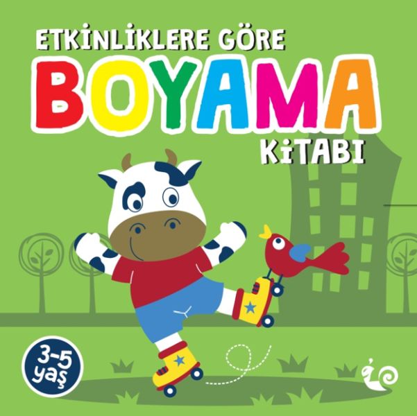 Etkinliklere Göre Boyama Kitabı - Yeşil