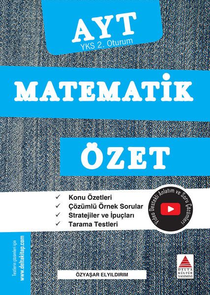 Delta Kültür YKS 2. Oturum Matematik Özet Delta Kültür YKS 2. Oturum Matematik Özet