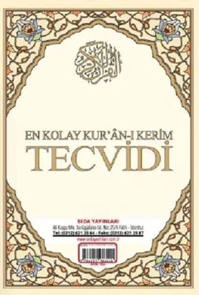 En Kolay Kur'an-ı Kerim Tecvidi Kartelası (Kod 182)