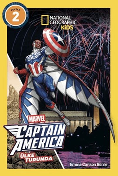 National Geographic Kids - Marvel Captain America Ülke Turunda National Geographic Kids - Marvel Captain America Ülke Turunda