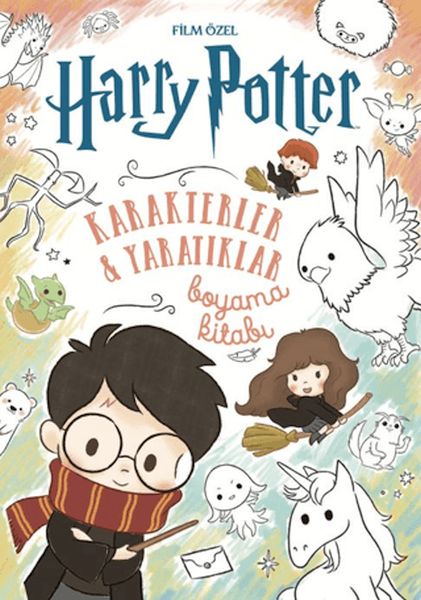 Film Özel Harry Potter Karakterler Ve Yaratıklar Boyama Kitabı Film Özel Harry Potter Karakterler Ve Yaratıklar Boyama Kitabı