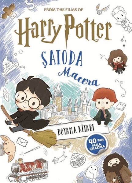 Film Özel Harry Potter Şatoda Macera Boyama Kitabı Film Özel Harry Potter Şatoda Macera Boyama Kitabı