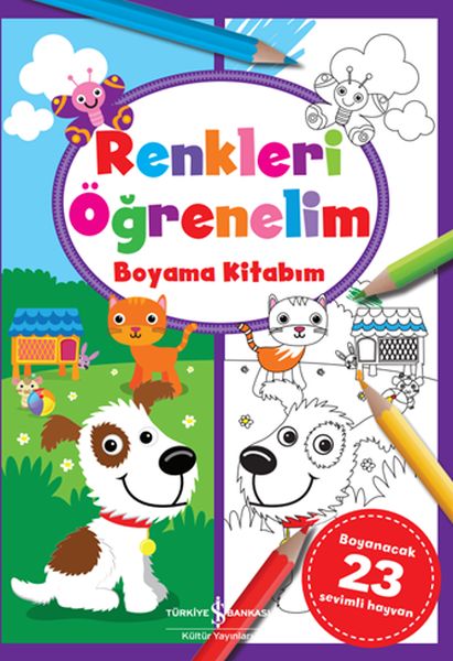 Renkleri Öğrenelim Boyama Kitabım Renkleri Öğrenelim Boyama Kitabım