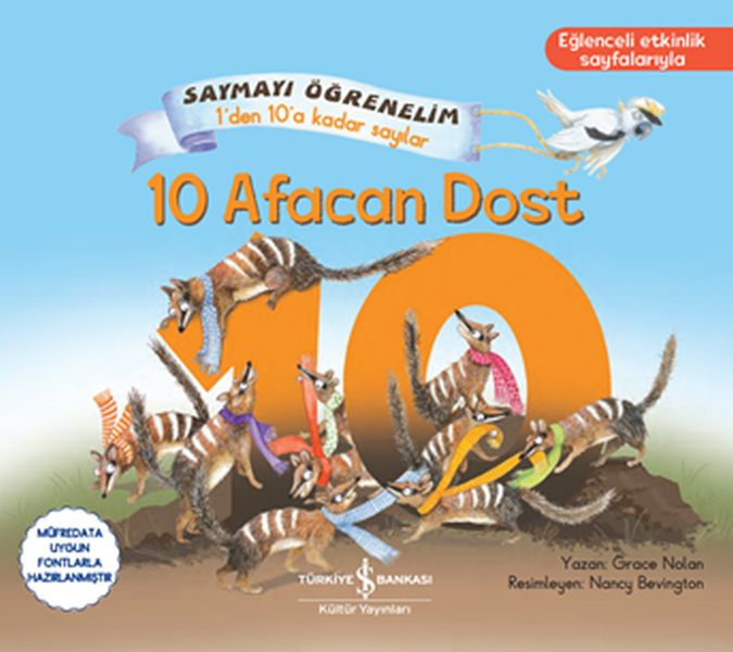 10 Afacan Dost - Saymayı Öğrenelim 1'den 10'a Kadar Sayılar 10 Afacan Dost - Saymayı Öğrenelim 1'den 10'a Kadar Sayılar