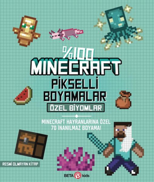 %100 Minecraft Pikselli Boyamalar Özel Biyomlar %100 Minecraft Pikselli Boyamalar Özel Biyomlar