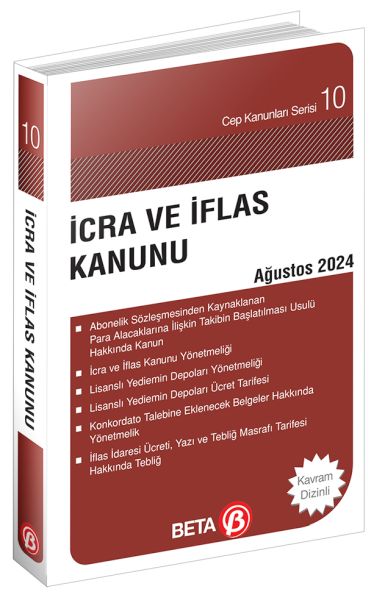 Cep 10 - İcra ve İflas Kanunu Cep 10 - İcra ve İflas Kanunu