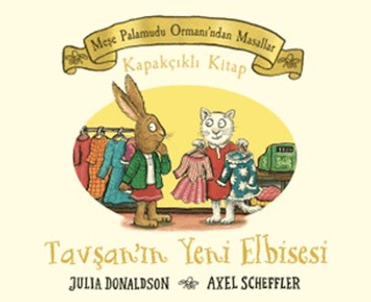 Meşe Palamutu Orman'ından Masallar Tavşan'ın Yeni Elbisesi - Kapakçıklı Kitap