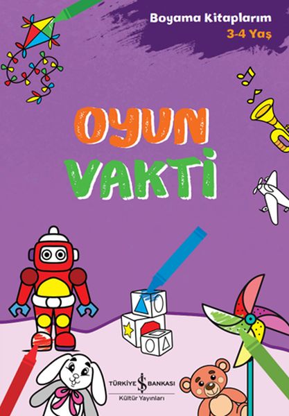 Oyun Vakti - Boyama Kitaplarım 3-4 Yaş Oyun Vakti - Boyama Kitaplarım 3-4 Yaş
