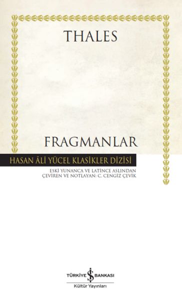 Fragmanlar - Hasan Ali Yücel Klasikleri Fragmanlar - Hasan Ali Yücel Klasikleri
