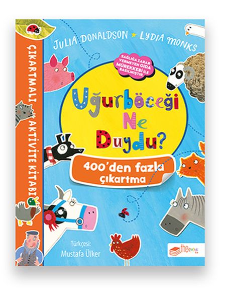 Uğurböceği Ne Duydu? - Çıkartmalı Aktivite Kitabı Uğurböceği Ne Duydu? - Çıkartmalı Aktivite Kitabı