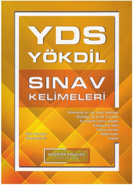YDS YÖKDİL Sınav Kelimeleri YDS YÖKDİL Sınav Kelimeleri