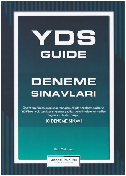YDS Guide Deneme Sınavları YDS Guide Deneme Sınavları