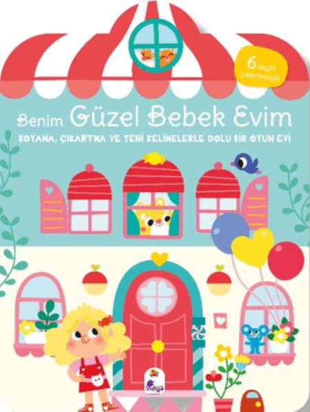 Benim Güzel Bebek Evim-Boyama,Çıkartma ve Yeni Kelimelerle Dolu Bir Oyun Evi(6 Sayfa Çıkartma) Benim Güzel Bebek Evim-Boyama,Çıkartma ve Yeni Kelimelerle Dolu Bir Oyun Evi(6 Sayfa Çıkartma)