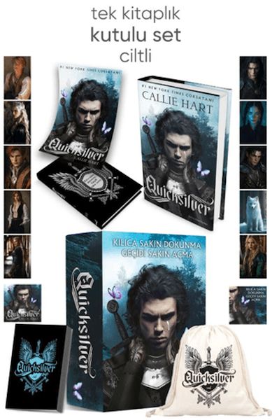 Ouicksilver Kutulu Set (Ciltli) Ouicksilver Kutulu Set (Ciltli)