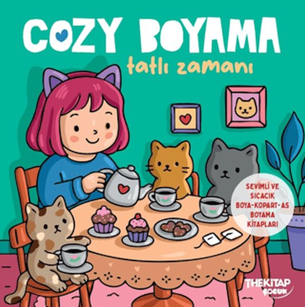 Cozy Boyama - Tatlı Zamanı Cozy Boyama - Tatlı Zamanı