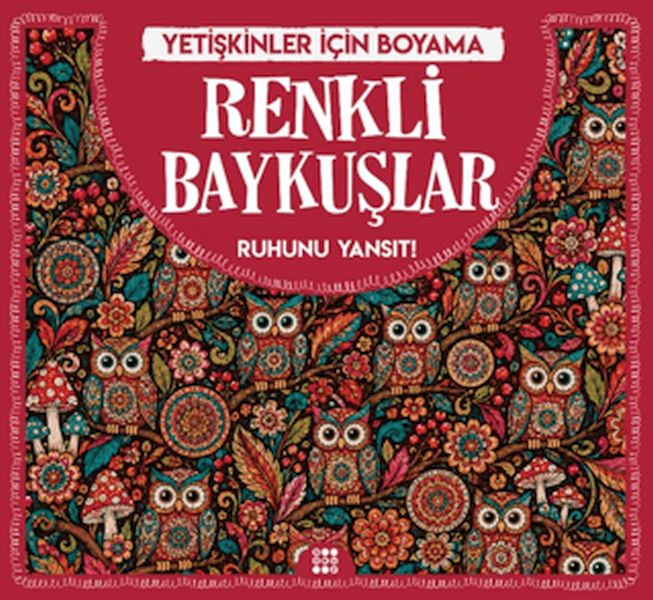 Renkli Baykuşlar & Yetişkinler için Boyama Renkli Baykuşlar & Yetişkinler için Boyama