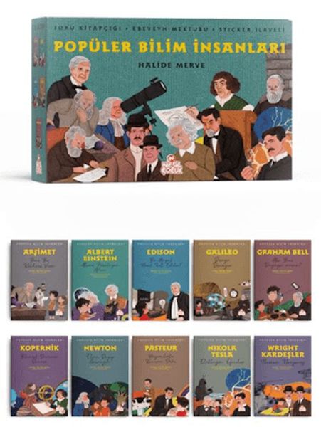 Popüler Bilim İnsanları (10 Kitap) Popüler Bilim İnsanları (10 Kitap)