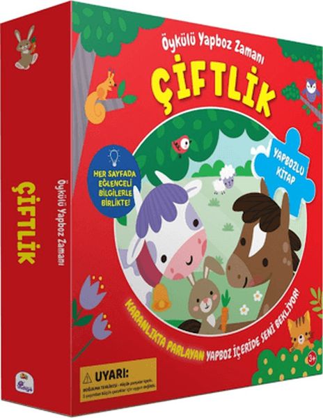 Öykülü Yapboz Zamanı - Çiftlik Öykülü Yapboz Zamanı - Çiftlik