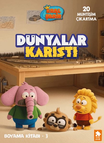 Dünyalar Karıştı Boyama Kitabı - 3